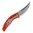 SG-KS2084RD 8.5 inch Trailing Point Punisher Skull Folding Pocket Knife - Red