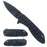 SG-KS3776BK Knife Gloss Black Titanium 3inc Blade