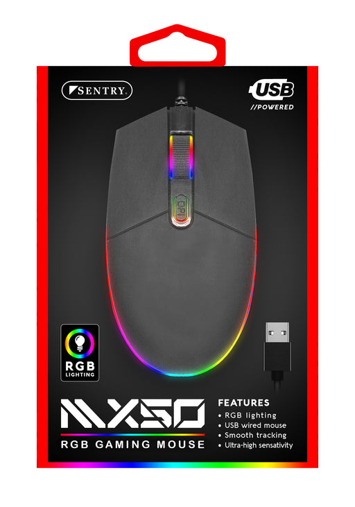 KX50 Sentry RGB LED Gaming Mouse