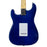 MEDCBL Main Street Double Cutaway Electric Guitar - Blue