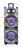 MPD10283B-GR Max Power 10x2 DJ Speaker with Dancing Lights - Grey