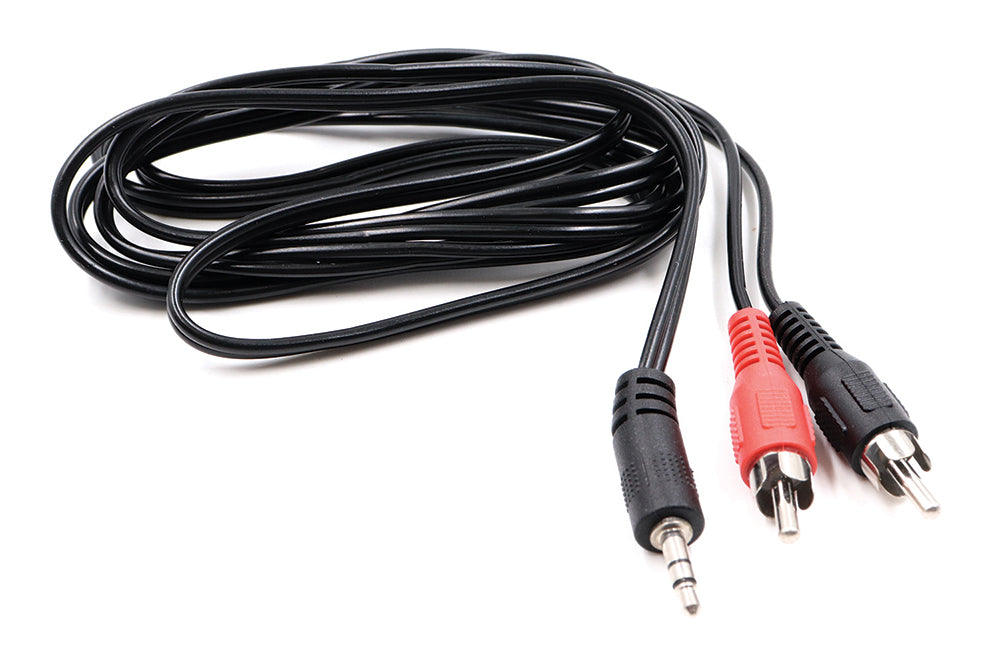 N211P6 3.5mm Stereo to RCA Cable 6 ft