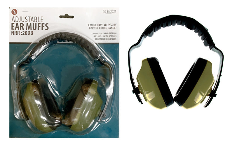 Adjustable Noise Reduction Ear Muffs  20 db rated