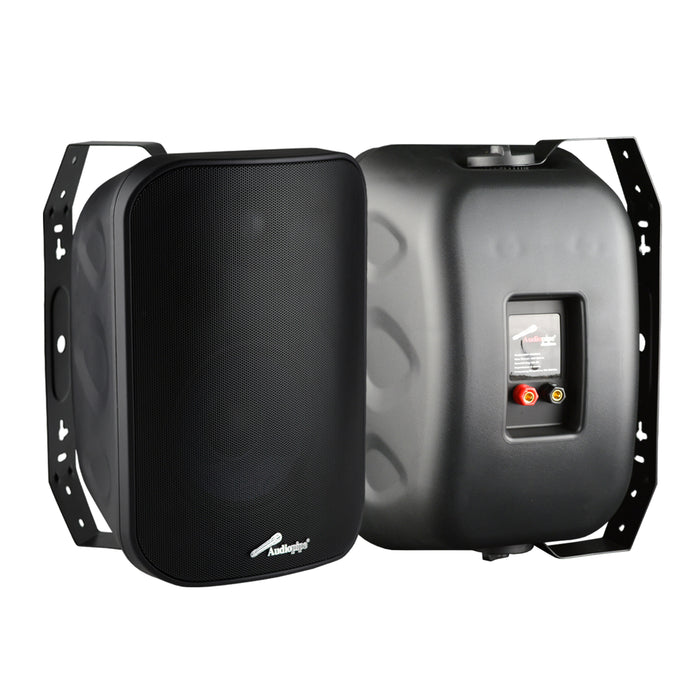 ODP653BLK Audiopipe 6.5in Outdoor Speaker Black Pr