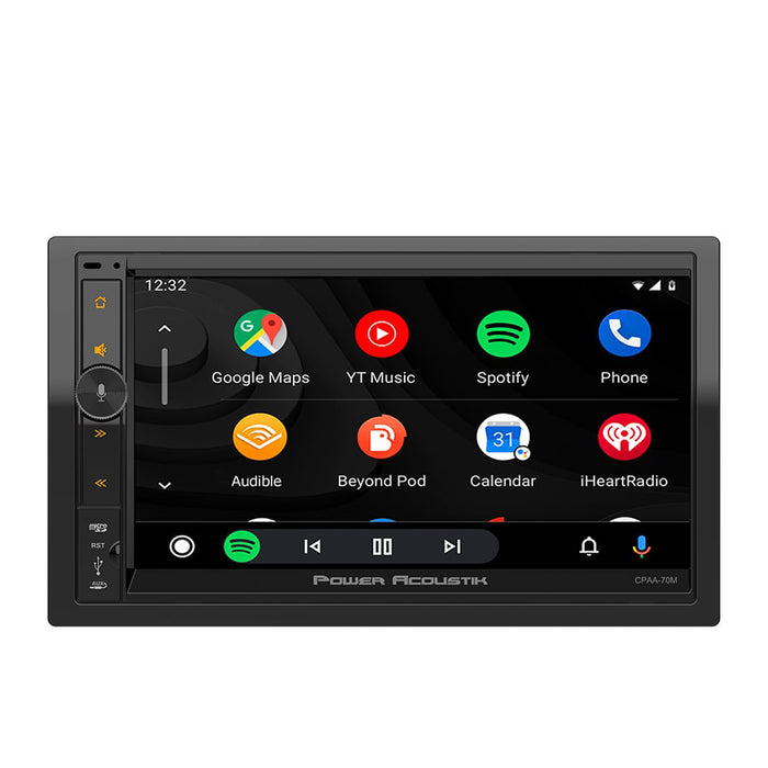 OW-CPAA-70M Power Acoustik Double Din Mechless DMR with 7 inch Touchscreen