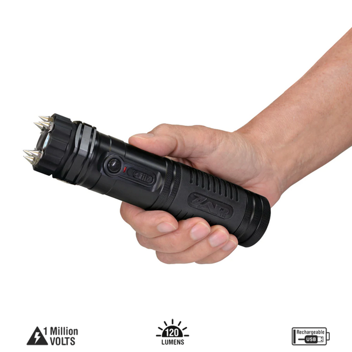 PSPZAPL Rechargeable Stun Gun Flashlight Combo