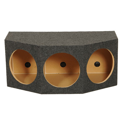 Q Power QP-BASS12-3HOLE Bass 12 inch 3 Hole Woofer Box 5/8" MDF