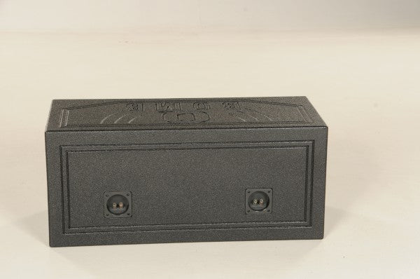 QP-QBOMB12V Q Bomb Dual 12in Vented Box Painted Black