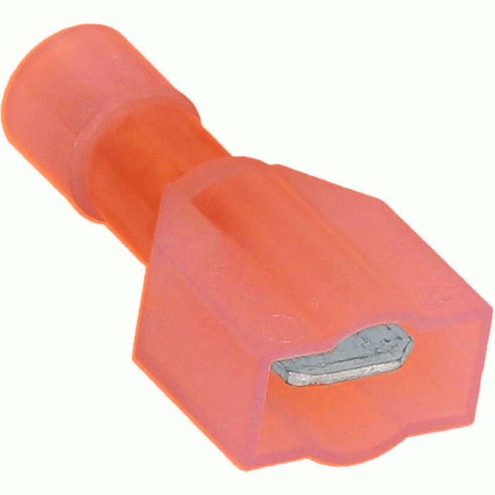 RNMD250F  Red Male Quick Disconnects 22/18 Gauge - 100 count
