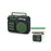 RTX-10GREEN Retrobox Mini Bluetooth Radio - Green