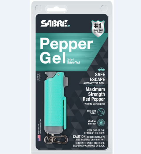 SE-MIT-01 Sabre Pepper Gel Belt Cut Wind Brk Mint