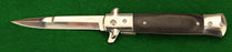 SG-KS6008CBK Stainless Folding Knife Black Wood