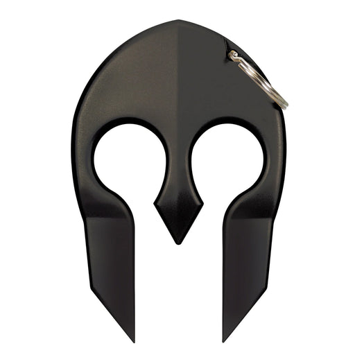 Black Skull Spiked Keychain - Self Defense Skull Knuckles - Black