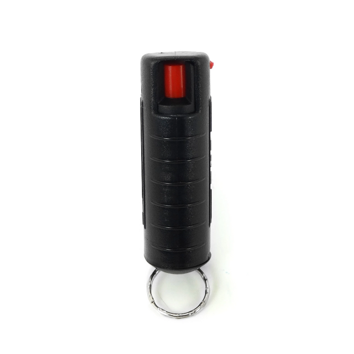 SW3HBK18 Streetwise Keychain Pepper Spray 0.5 oz Hard Case - Black