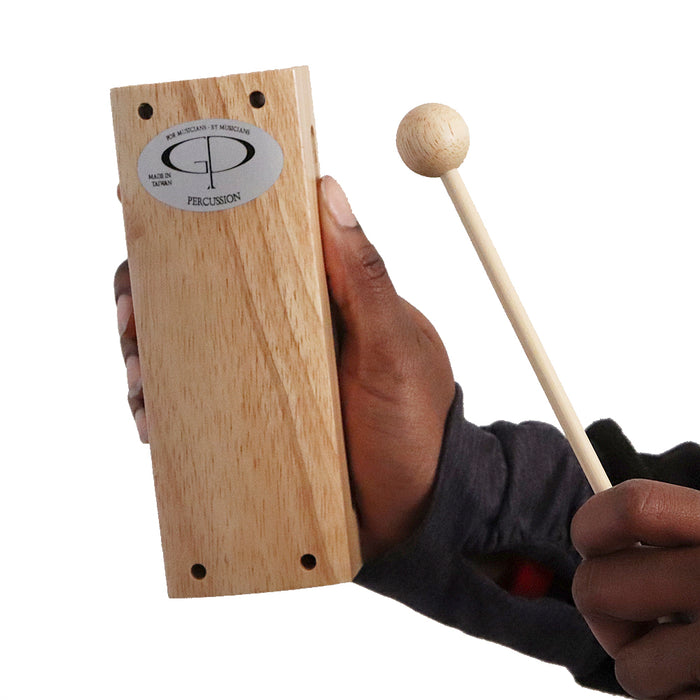 T23A GP Percussion Wood Block with Stick