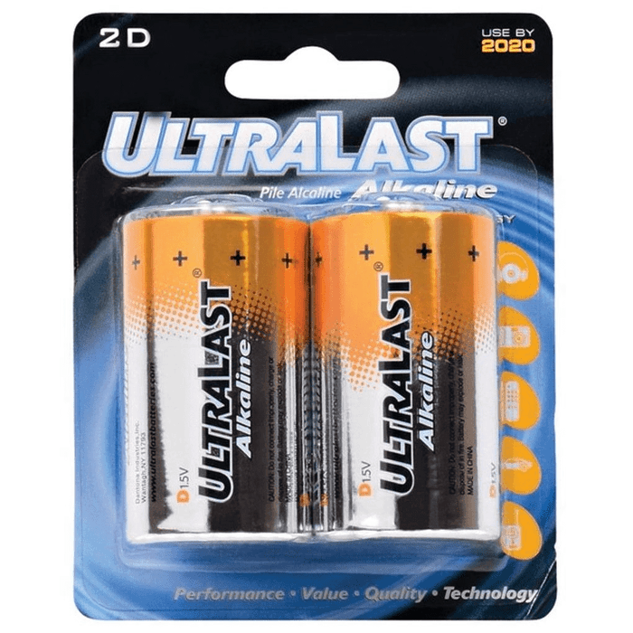 ULA2D Ultralast D Battery 2 Pack