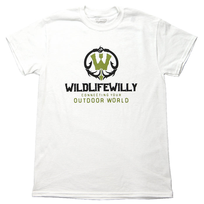 WWWBK-S WW T-Shirt White Black Logo-SMALL