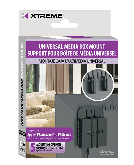 Xtreme XT-XMB11001BLK Universal Media Box Mount Black