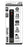 XT-XWS80105BLK 6 Outlet Home/Office Power Strip with Dual Port USB Black