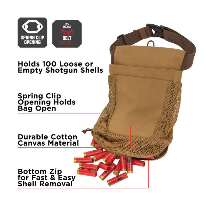 8333 Allen Rival Single Compartment Hull Bag Hull Bag (Shotgun Shell Pouch)