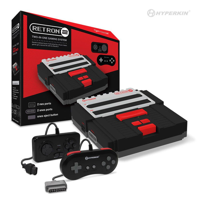 M05932-BK RetroN 2 Gaming Console for SNES/ NES
