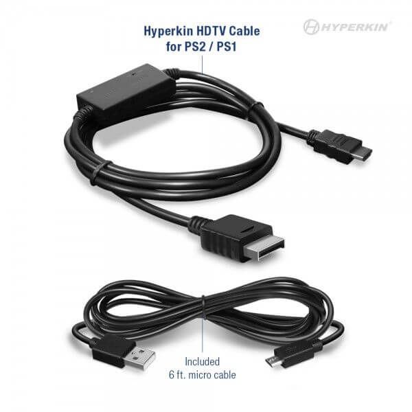 M07381 HDTV Cable for PS2/ PS1 - Hyperkin