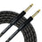WB-201 BFG-20/BT Kirlin 20 Foot Premium Plus Woven Instrument / Guitar Cable - Woven Charcoal Gray