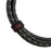 WB-201 BFG-20/BT Kirlin 20 Foot Premium Plus Woven Instrument / Guitar Cable - Woven Charcoal Gray